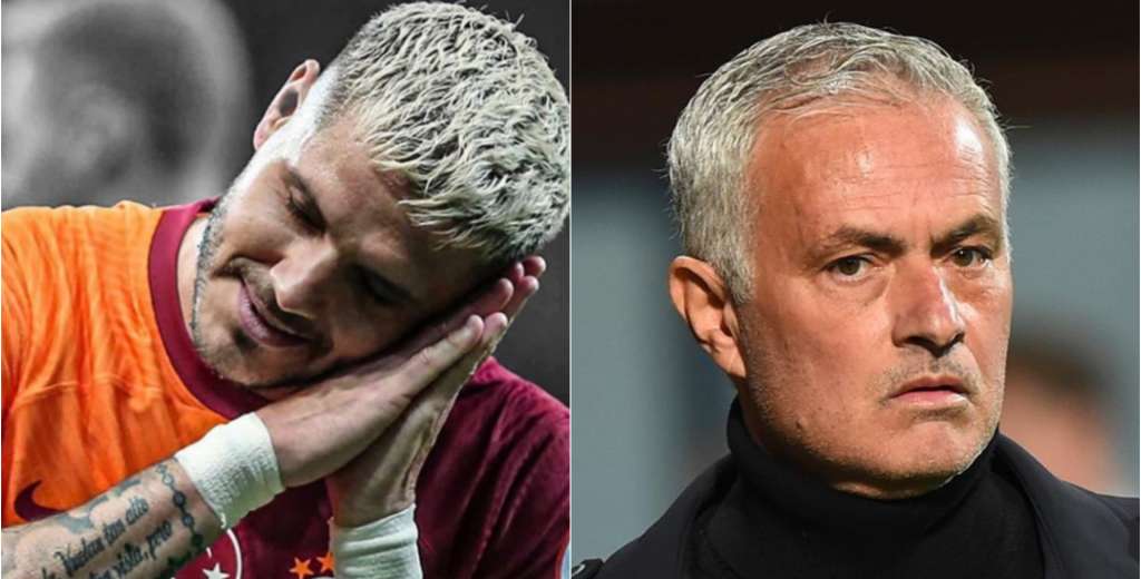 "The Crying One": polémica respuesta de Icardi a Mourinho por quejas arbitrales
