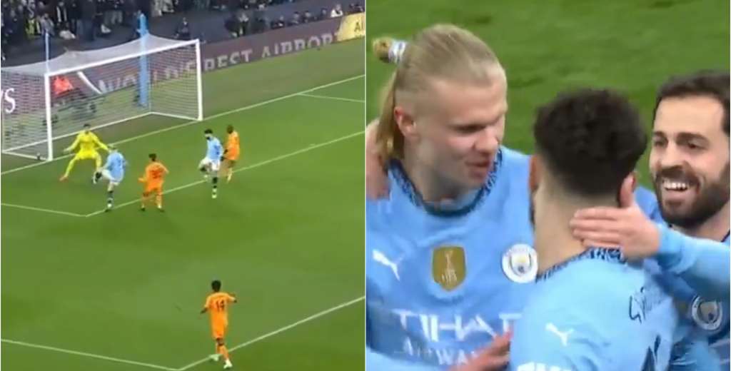 Golazo de Haaland y golpe al Madrid: el City se adelantó con un golazo en conjunto