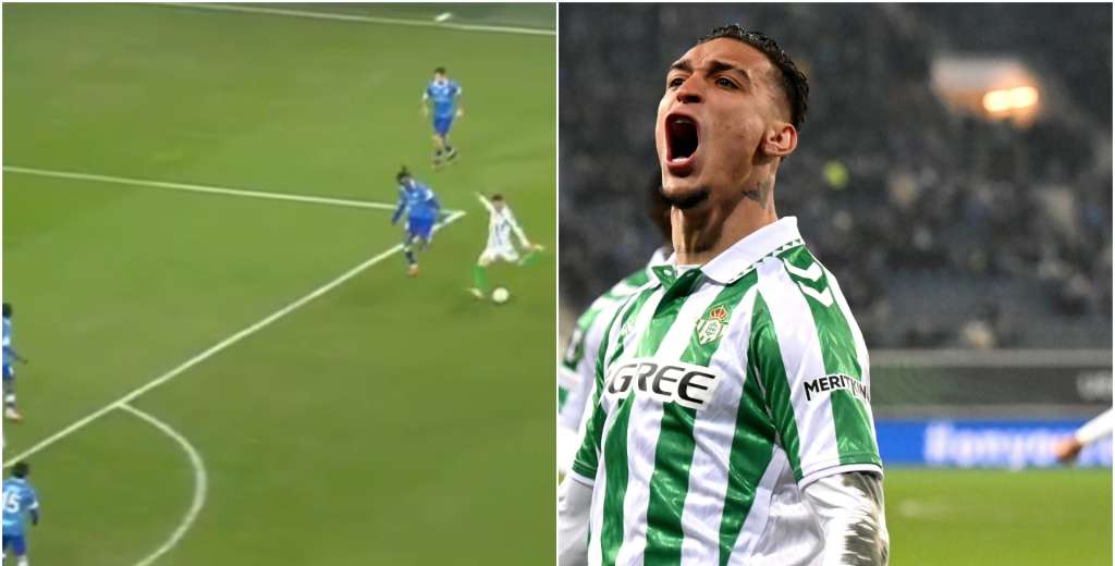 Revivió en el Real Betis: el golazo descomunal de Antony al Gent
