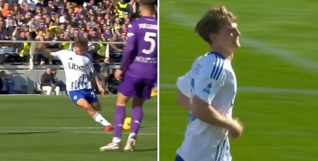 Lo echó el Real Madrid, juega para Argentina y metió este golazo escandaloso