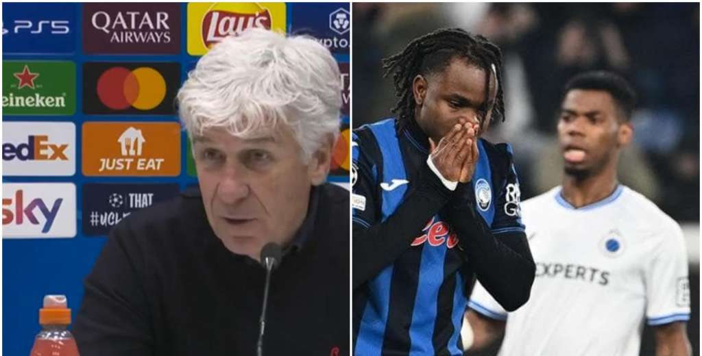 Lookman falló un penal y Gasperini lo destrozó: "Es uno de los peores pateadores..."