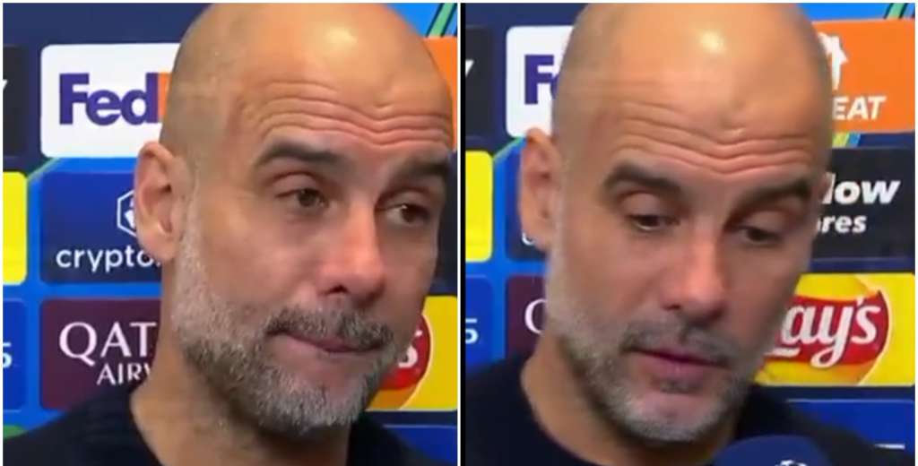 Tras la eliminación, Guardiola habló de su continuidad y sorprendió a todos