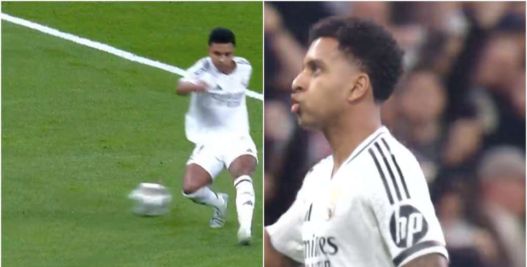 Rodrygo bestial: pasó a Javi Galán como un cono y le voló el arco a Oblak...