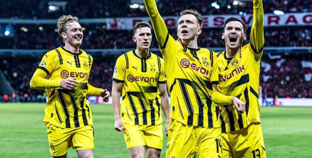 Remontada del Dortmund en Champions: le ganaron al Lille y esperan por el Barcelona