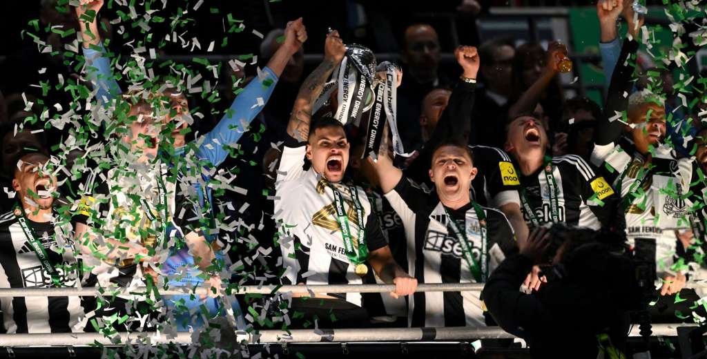 Batacazo histórico: Newcastle venció a Liverpool y conquistó la Carabao Cup