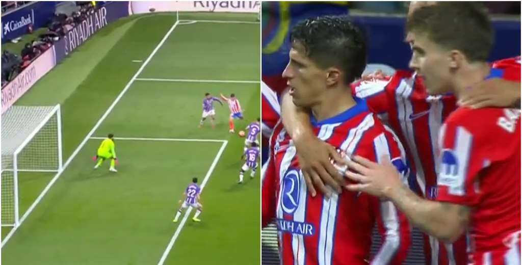 Un golazo letal: Giuliano le reventó el arco y el Atlético lo remontó en 2 minutos