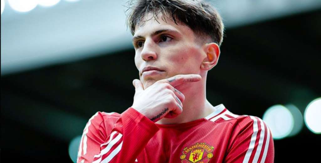 El ídolo del United que pidió que Garnacho se quede: "United tiene que quedárselo"