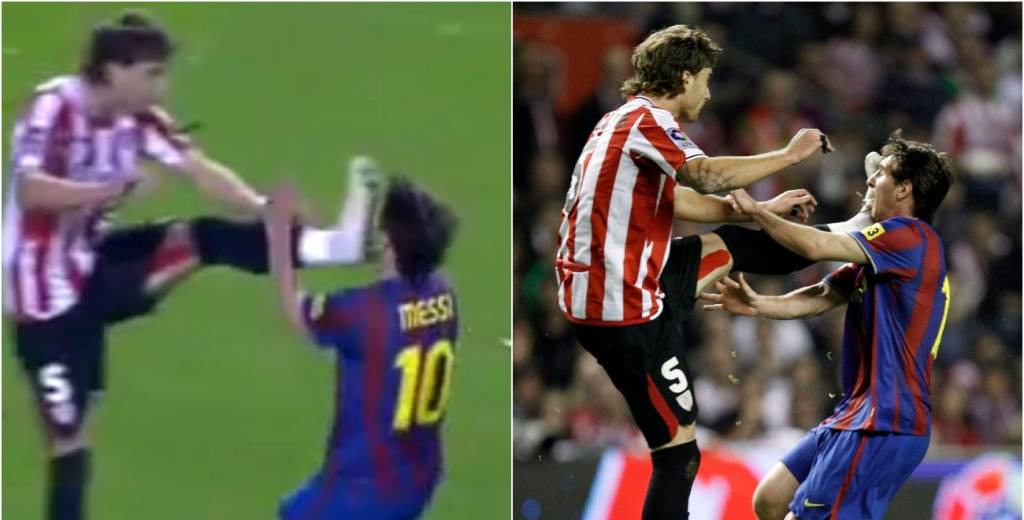 Casi desfigura a Messi: "Él debería decir la verdad, se resbaló y chocó con mi pie"