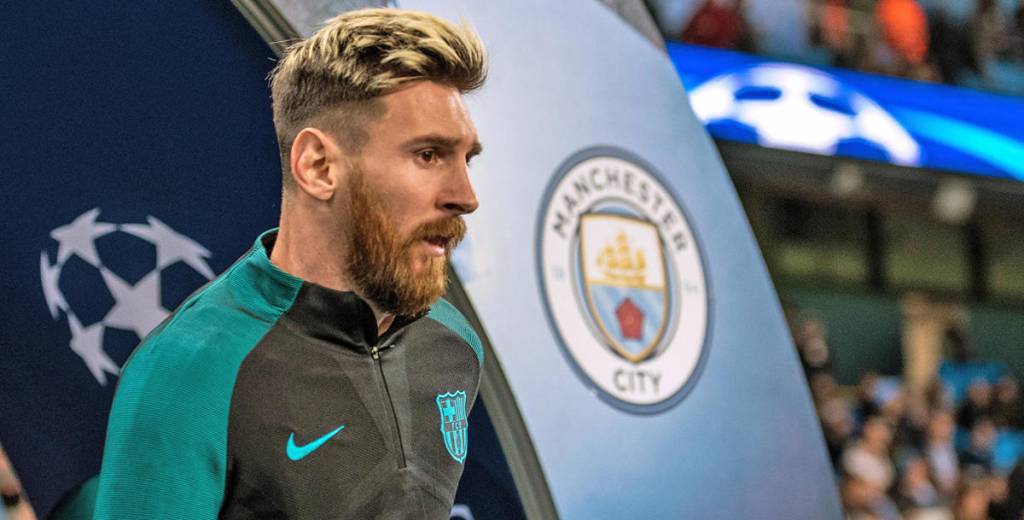 Se va del Manchester City y busca ir al Barcelona para jugar con Messi