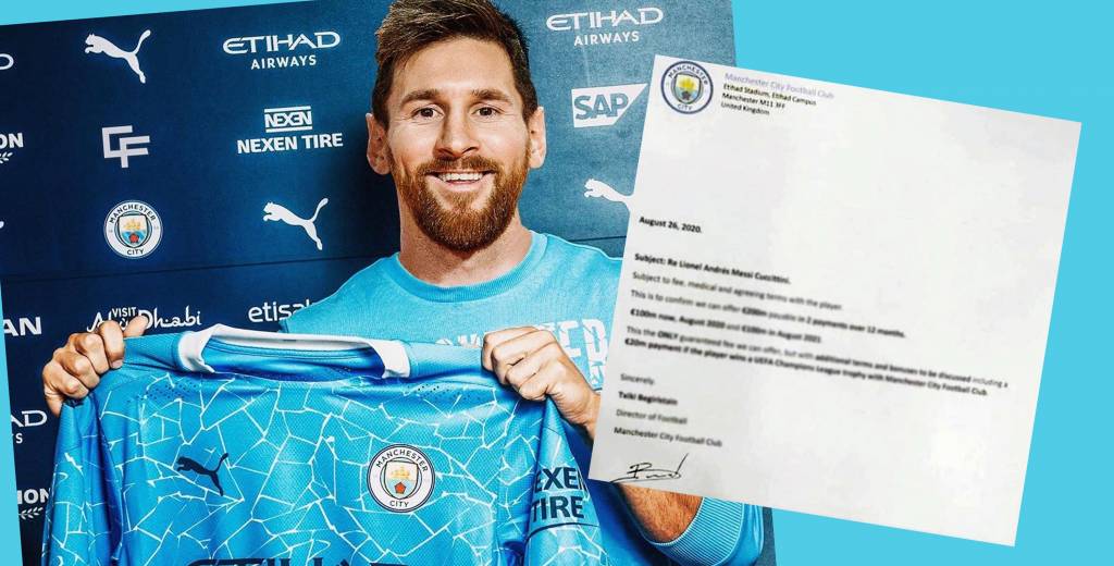 La brutal oferta que hizo el City por Messi y Barcelona rechazó