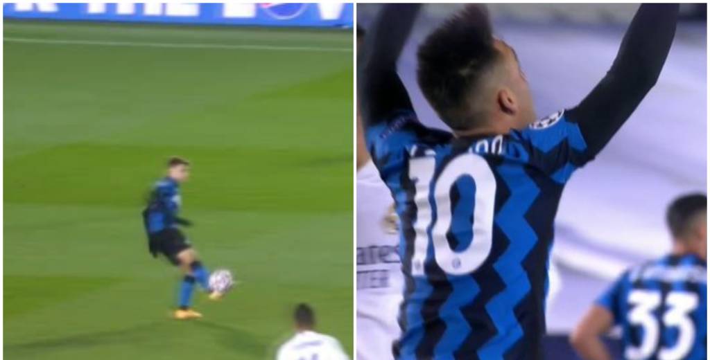 Ni Messi ni Cristiano: Barella le dio a Lautaro la asistencia el año