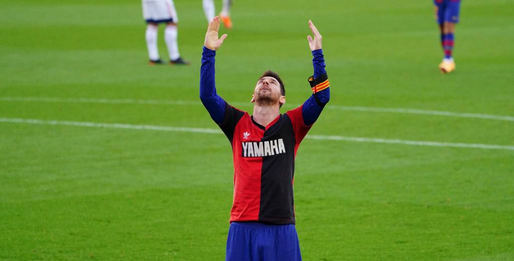 La increíble multa a Messi por su homenaje a Maradona