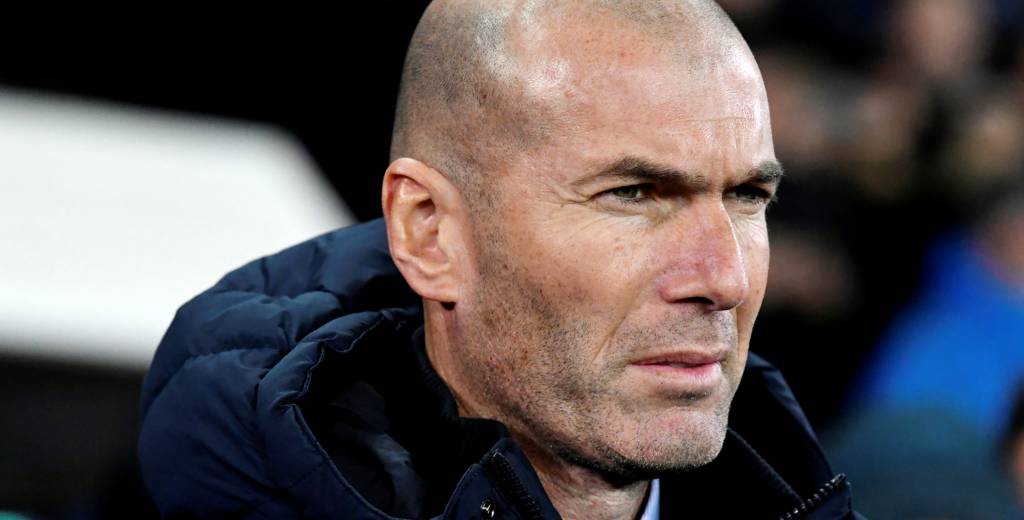 El único jugador que no se despidió de Zidane del Real Madrid