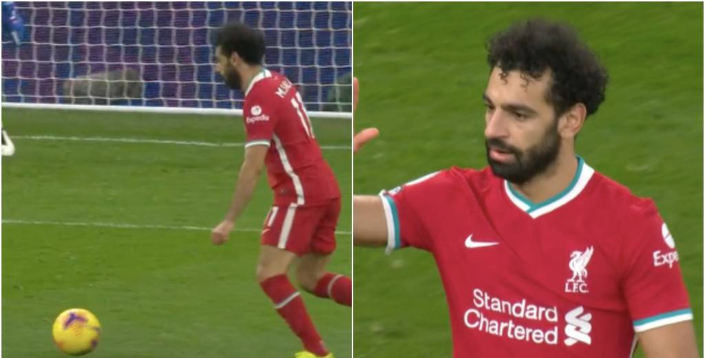 Salah y un golazo a lo Messi: le voló el arco a Lloris