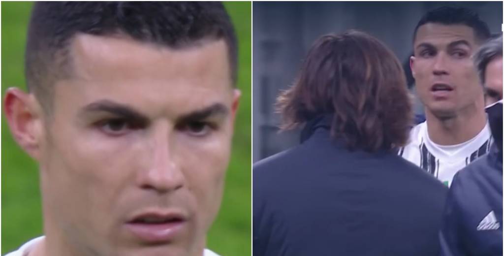 La calentura de Cristiano con Pirlo