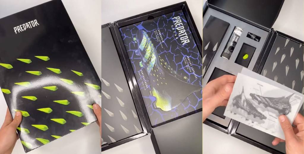 La espectacular caja que lanzó Adidas de sus Predators