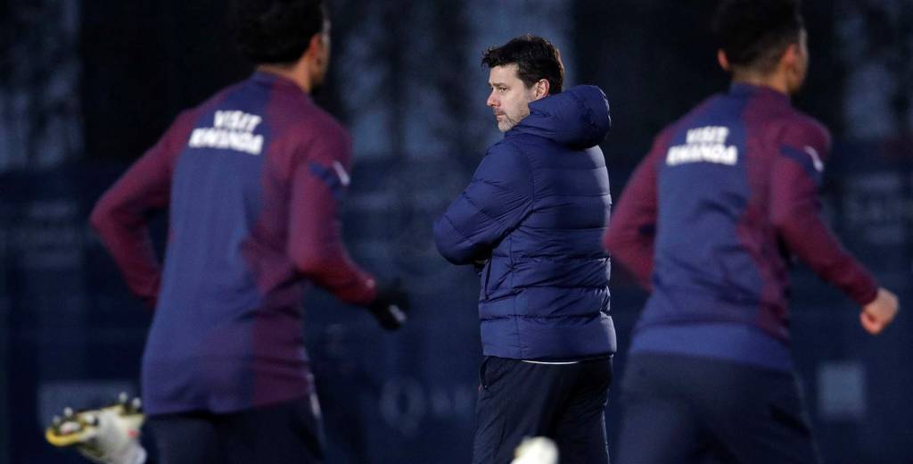 Se cansó de Pochettino y se fue de la práctica