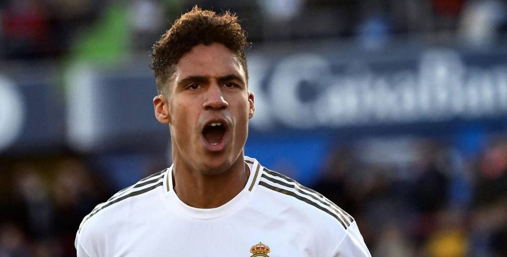 ¡Varane se va del Real Madrid por 90 millones de euros!