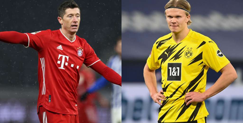 Lewandowski y Haaland cara a cara: se viene un nuevo Der Klassiker