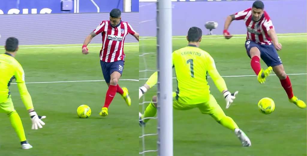 Luis Suárez metió el gol del año contra el Real Madrid