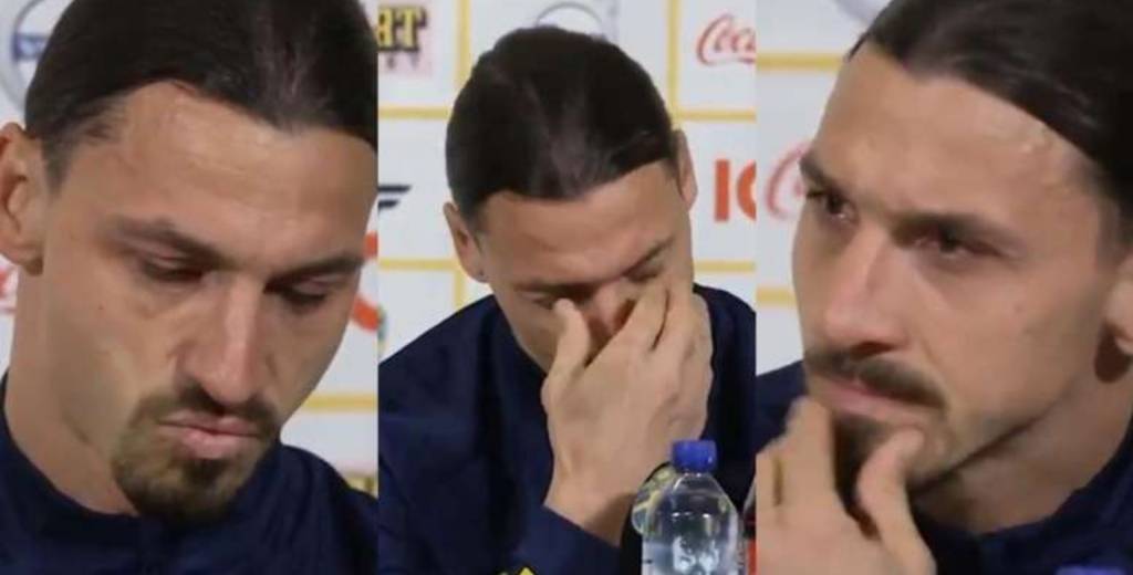 Increíble pero real: Ibrahimovic se largó a llorar