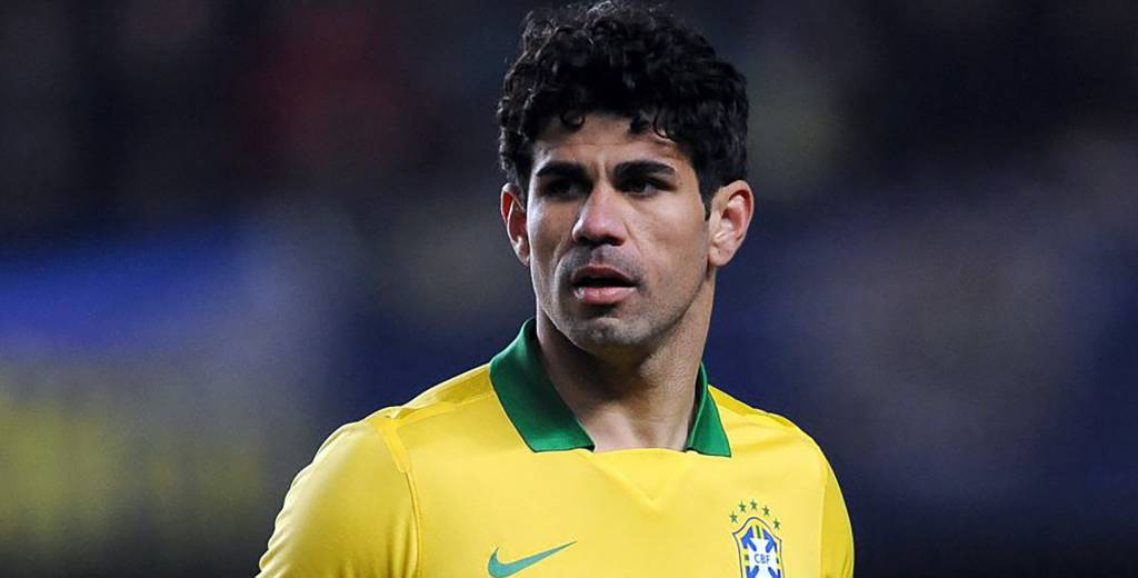 El día que Diego Costa jugó para Brasil