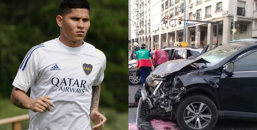 Más problemas en Boca: Campuzano chocó y faltó al entrenamiento