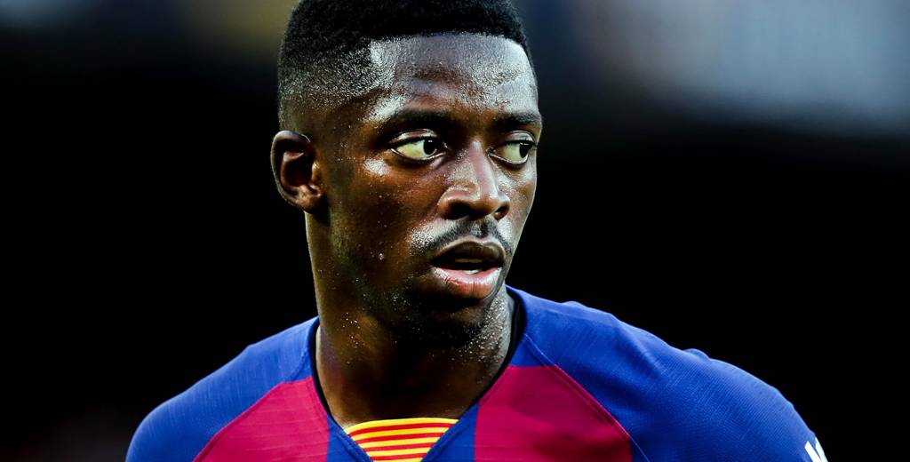 Lo colgó a Dembélé en Barcelona