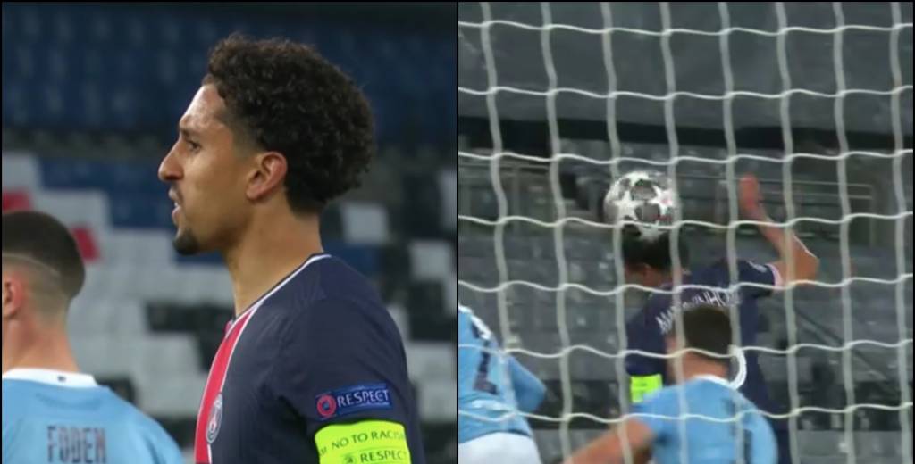 Marquinhos es una bestia en PSG: golazo de cabeza al City