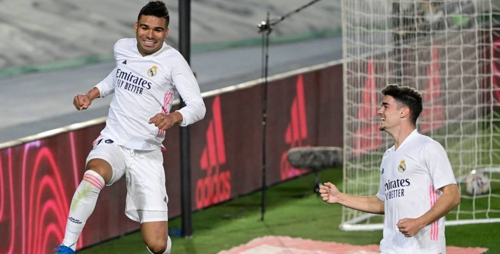 Real Madrid sigue vivo: el increíble gol que hizo Casemiro