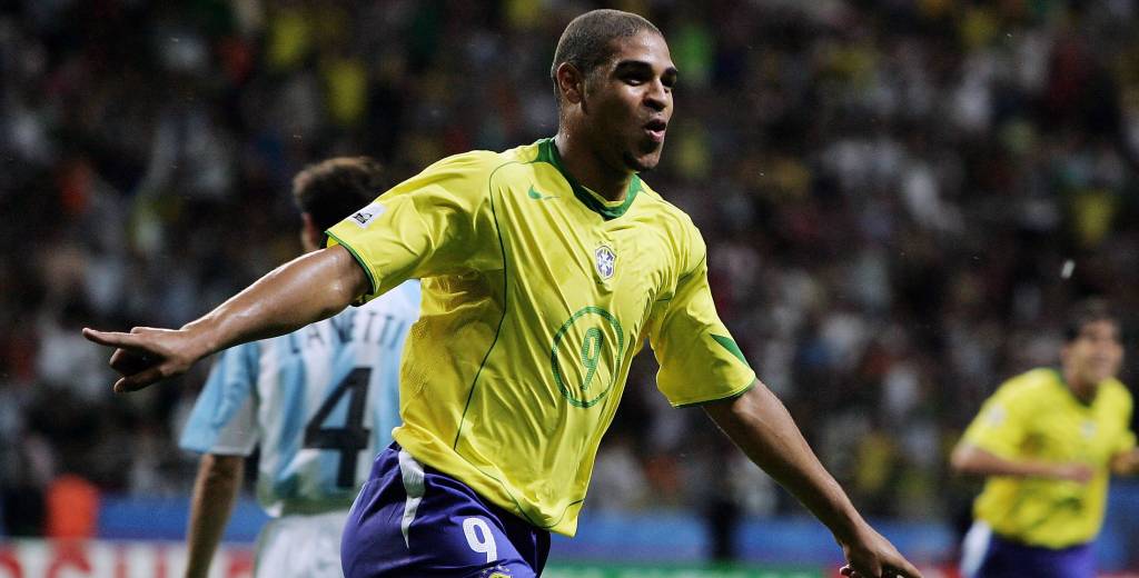 Adriano tendrá el mejor homenaje posible en el Maracaná