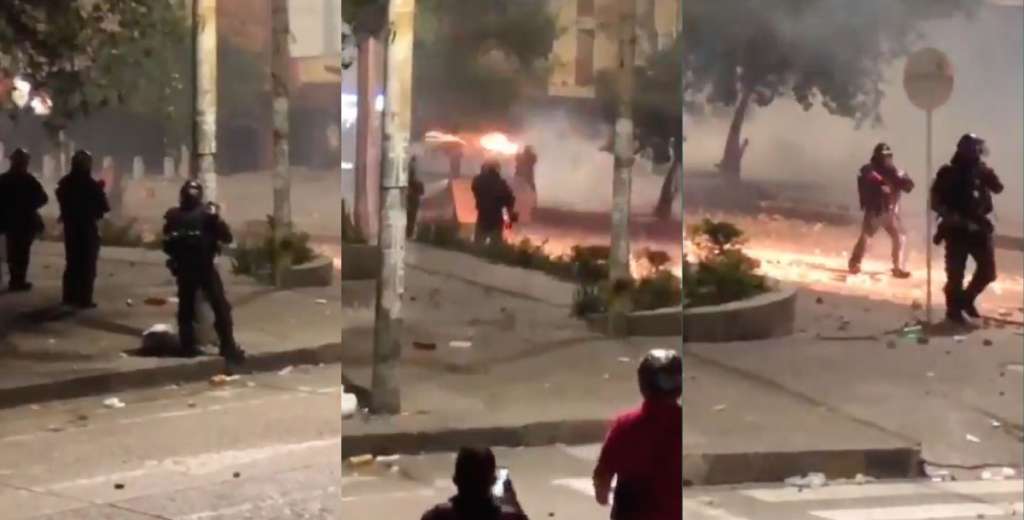 La brutal imagen a cien metros del estadio de River y Junior