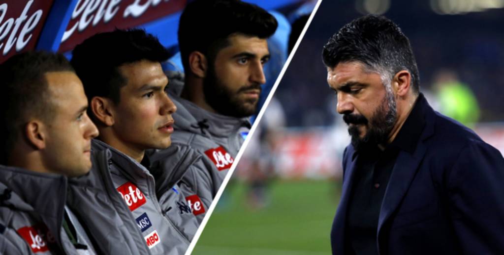 El tremendo cruce de Gattuso con Chucky Lozano: "Te callas"