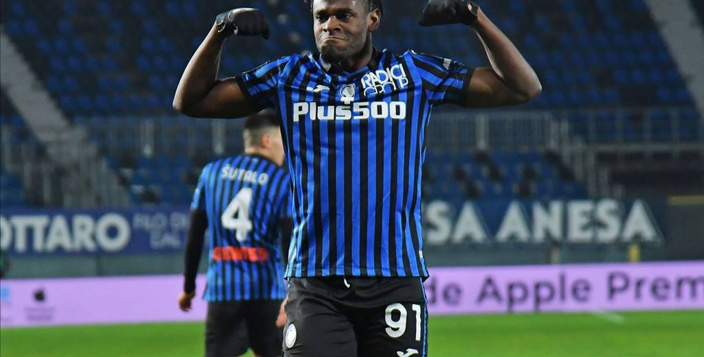 Duván Zapata clasifica al Atalanta a la Champions League