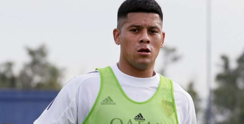 Marcos Rojo se volvió a desgarrar en Boca