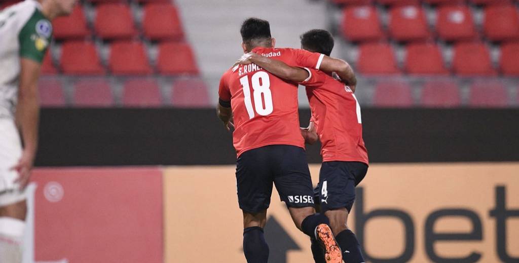 Un gol de rebote le alcanzó a Independiente para avanzar a octavos