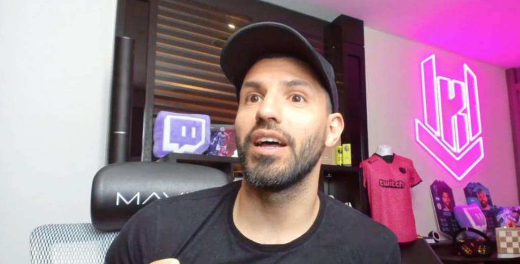 Kun Agüero estalla y se va de Twitch