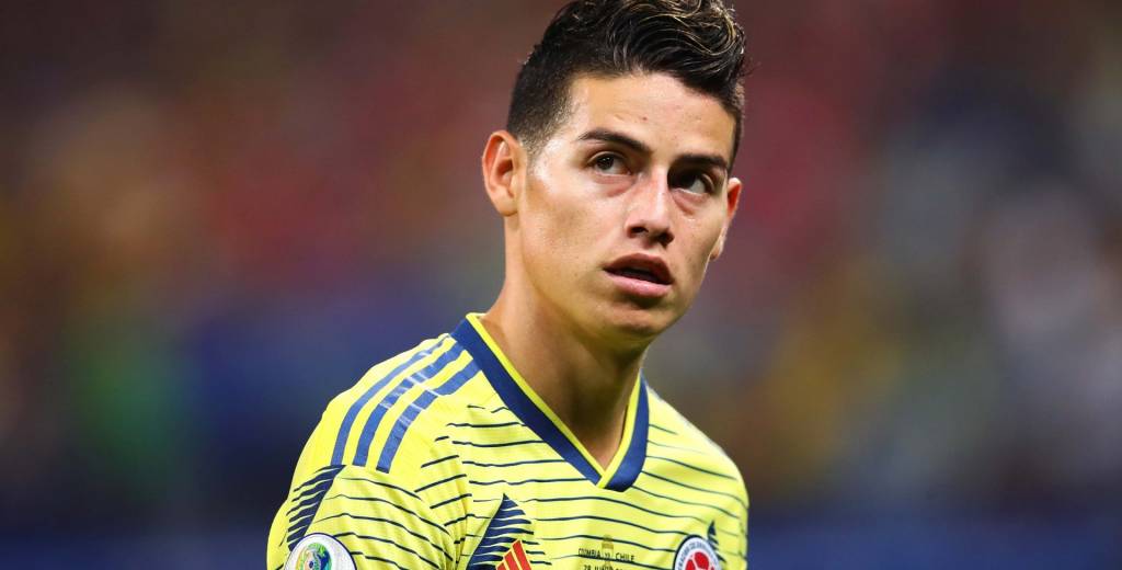 James estalla contra Colombia: "Yo no estoy lesionado"