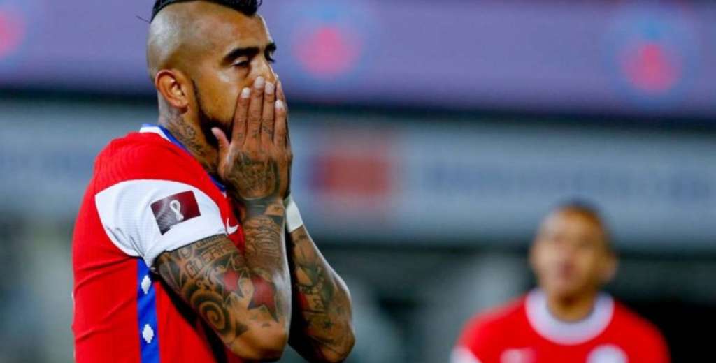 Arturo Vidal dio positivo de Covid y no estará frente a Argentina ni Bolivia