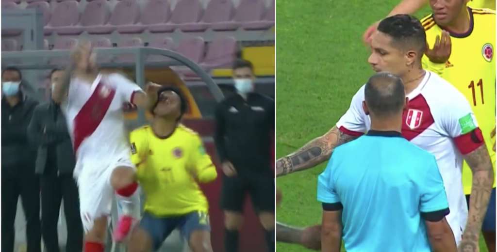 La expulsión de Miguel Trauco ante Colombia