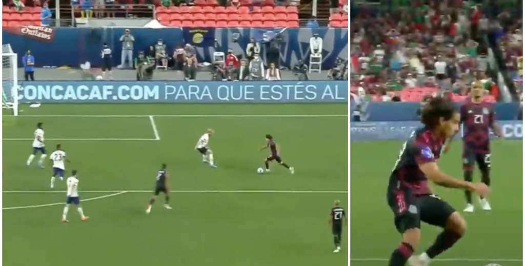 Es un crack total: Lainez entró e inventó un golazo