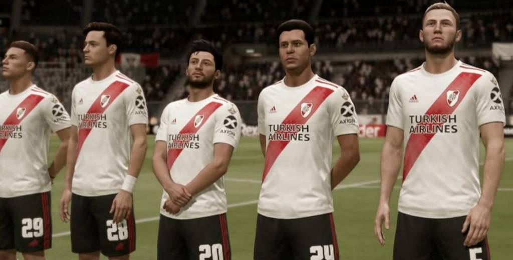 ¡Insólito! El error del FIFA 21 con un jugador de River