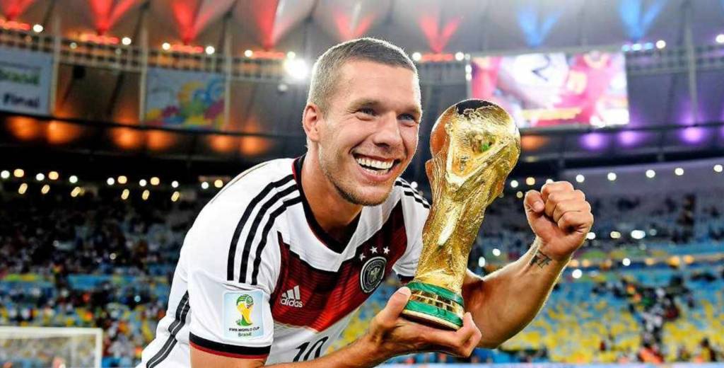 Lukas Podolski, a un paso de jugar en un histórico de Latinoamérica