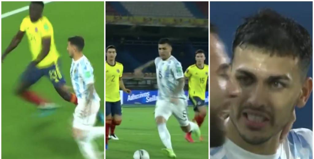 Paredes y el golazo a Colombia: amague, toque y adentro