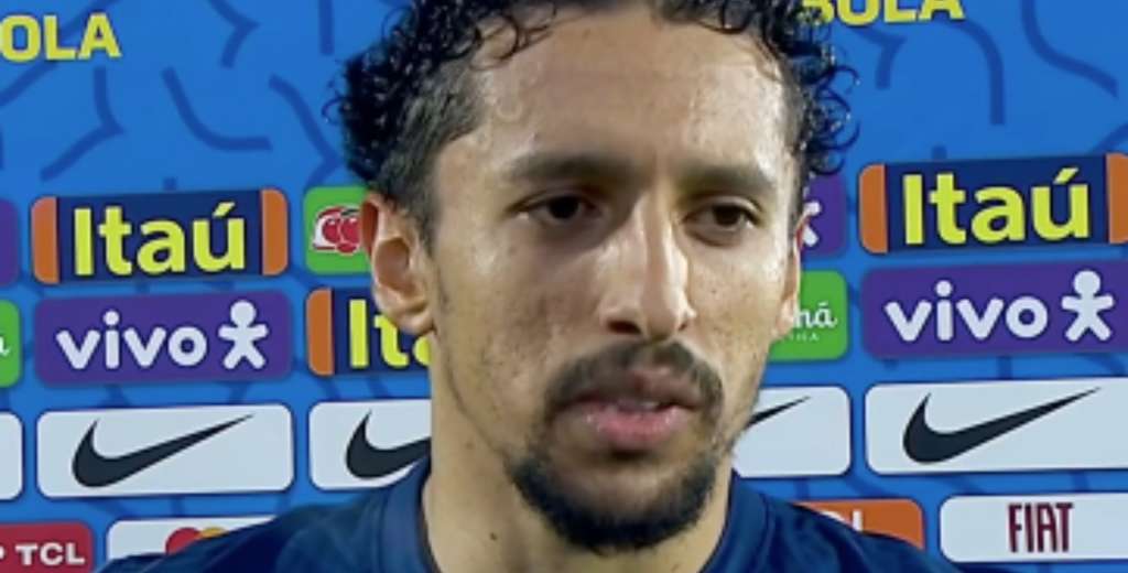 La bomba de Marquinhos tras jugar contra Paraguay