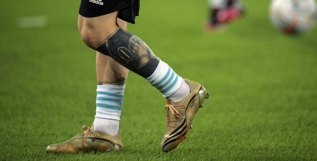 A Messi no le gustó algo de sus nuevas botas