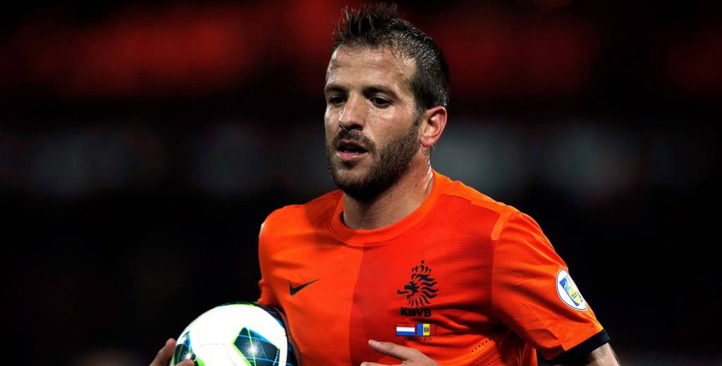 Le respondió a Van der Vaart: "Lamentable"