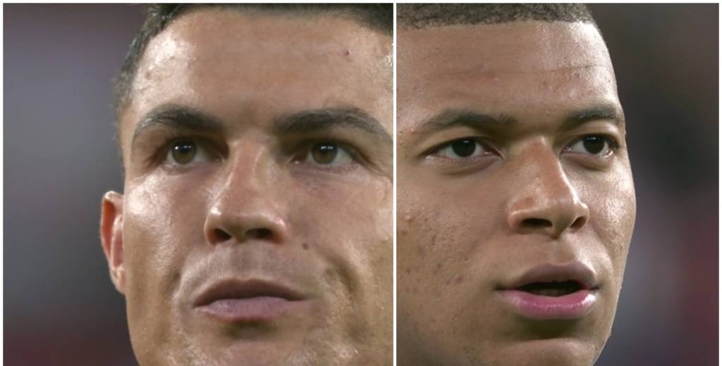 El cruce de Cristiano con Mbappé en túnel de vestuarios