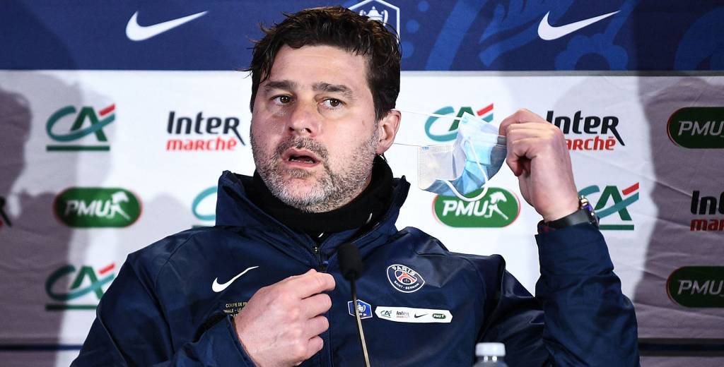 Está roto, no juega en PSG y Pochettino avisó: "Está sufriendo"