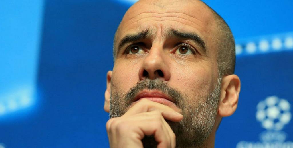 Él anunció su adiós del City y Guardiola se enteró de esto en rueda de prensa